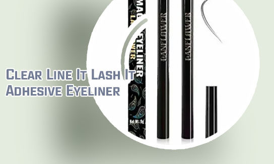Adhesive eyeliner