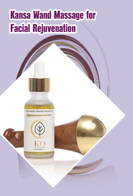 Ayurvedic kansa wand face massage