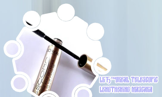 Blue telescopic mascara