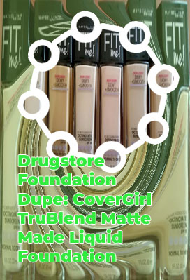 Dewy drugstore foundation