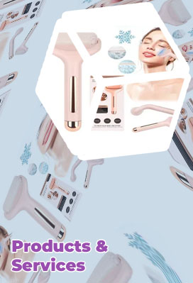 Ice skin massager
