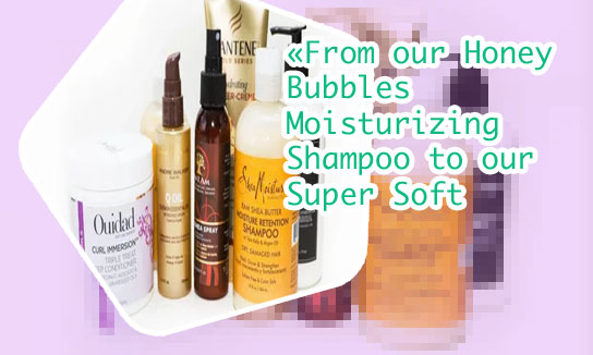 Natural curly hair products