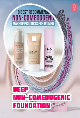 Natural non comedogenic foundation