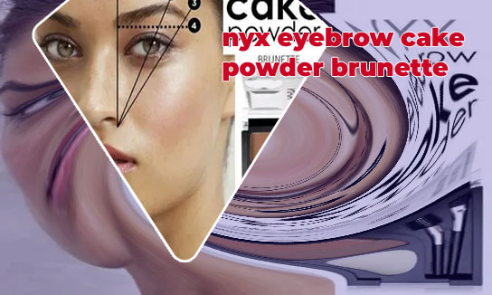 Nyx eyebrow cake powder