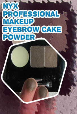 Nyx professional makeup eyebrow cake powder