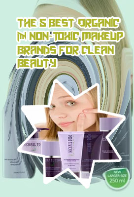 Organic makeup for sensitive skin