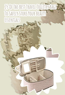 Overnight makeup bag