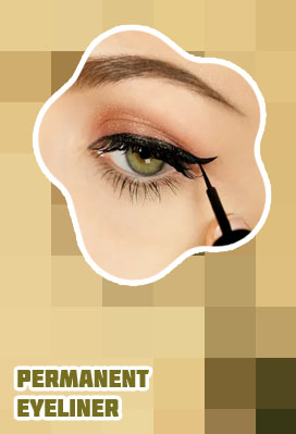 Shaded eyeliner